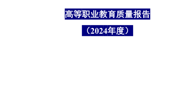 乐鱼官方网站2024年度高等职业教育质量报告公示